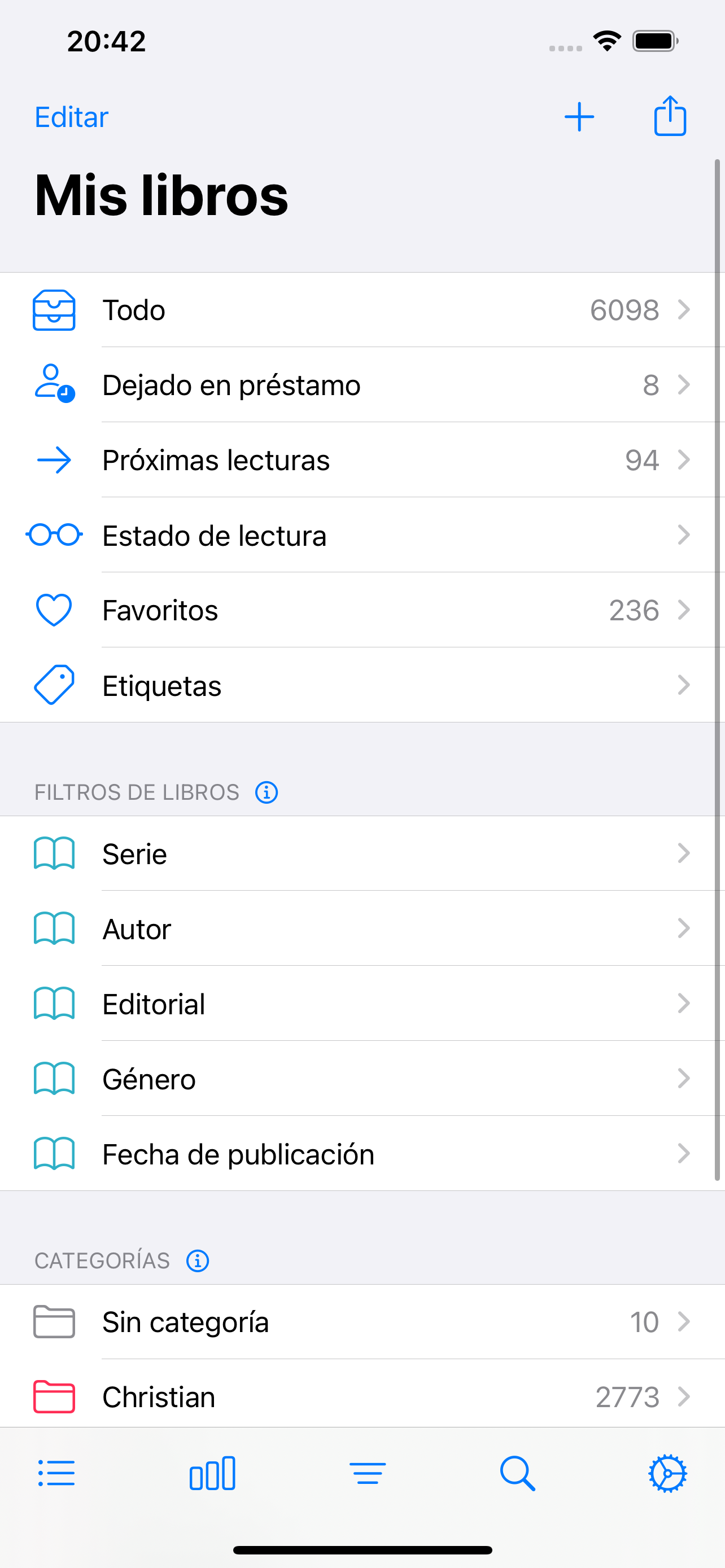 BookBuddy Pro: Mi biblioteca