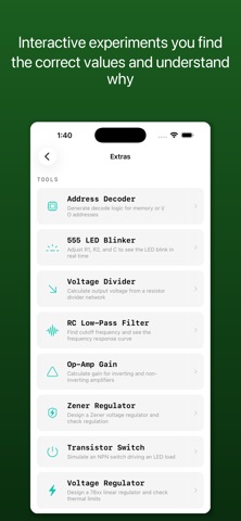 Electronics Reference screenshot