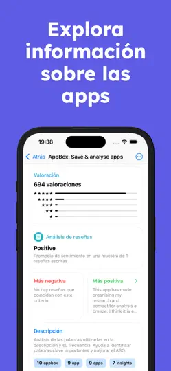 Captura de pantalla de AppBox: Guardar Apps en iPhone 3