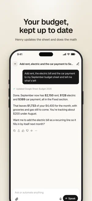 Henry AI screenshot 3