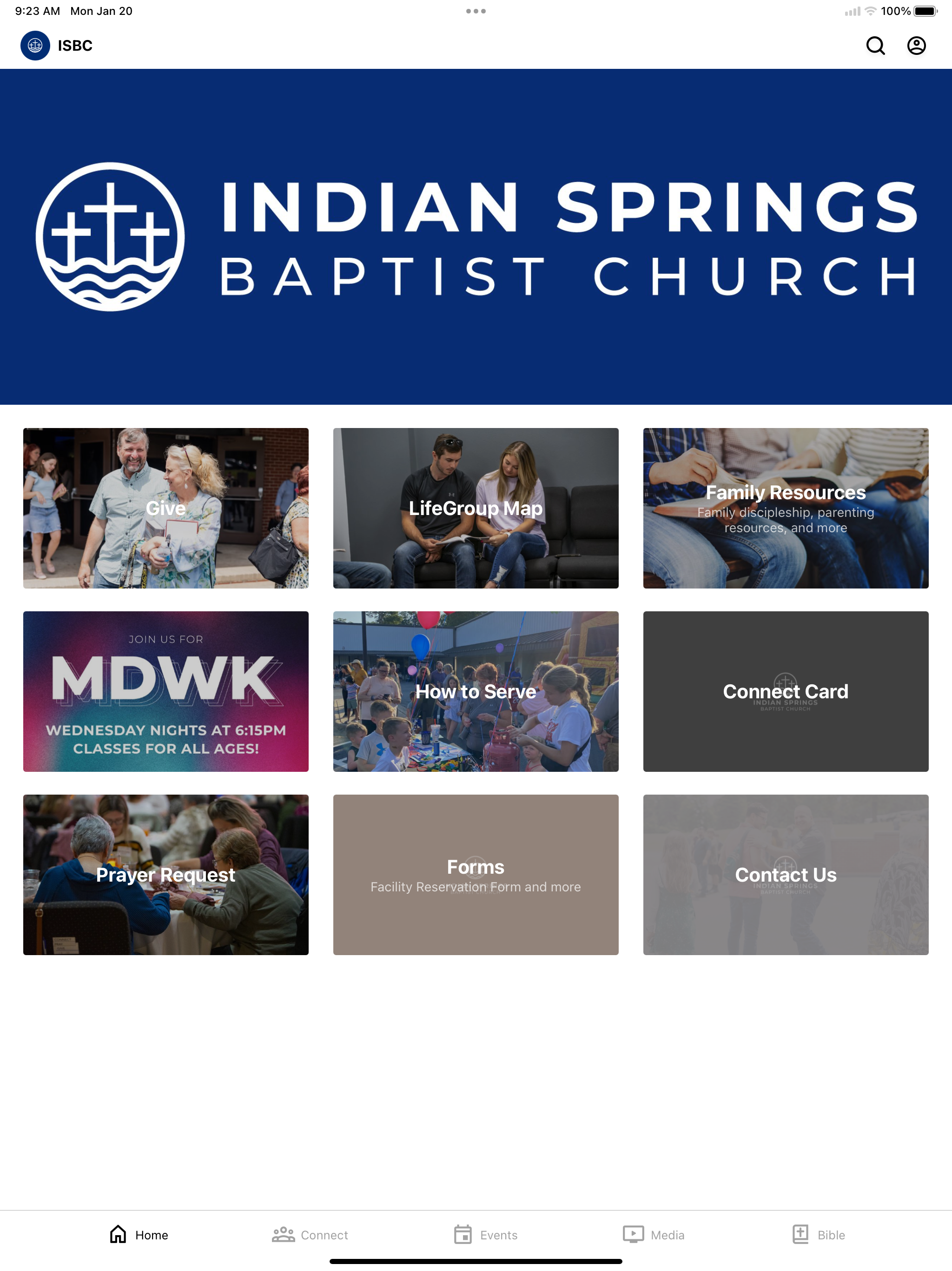 Indian Springs Baptist Church screenshot 5