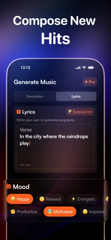 TuneCraft. AI Song Generator screenshot 4 of 8