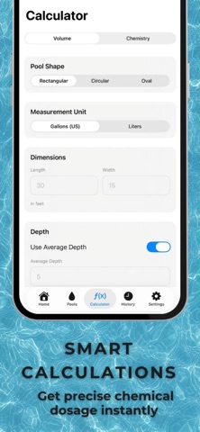 Pool Calculator & Chemistry Screenshot 4 of 5