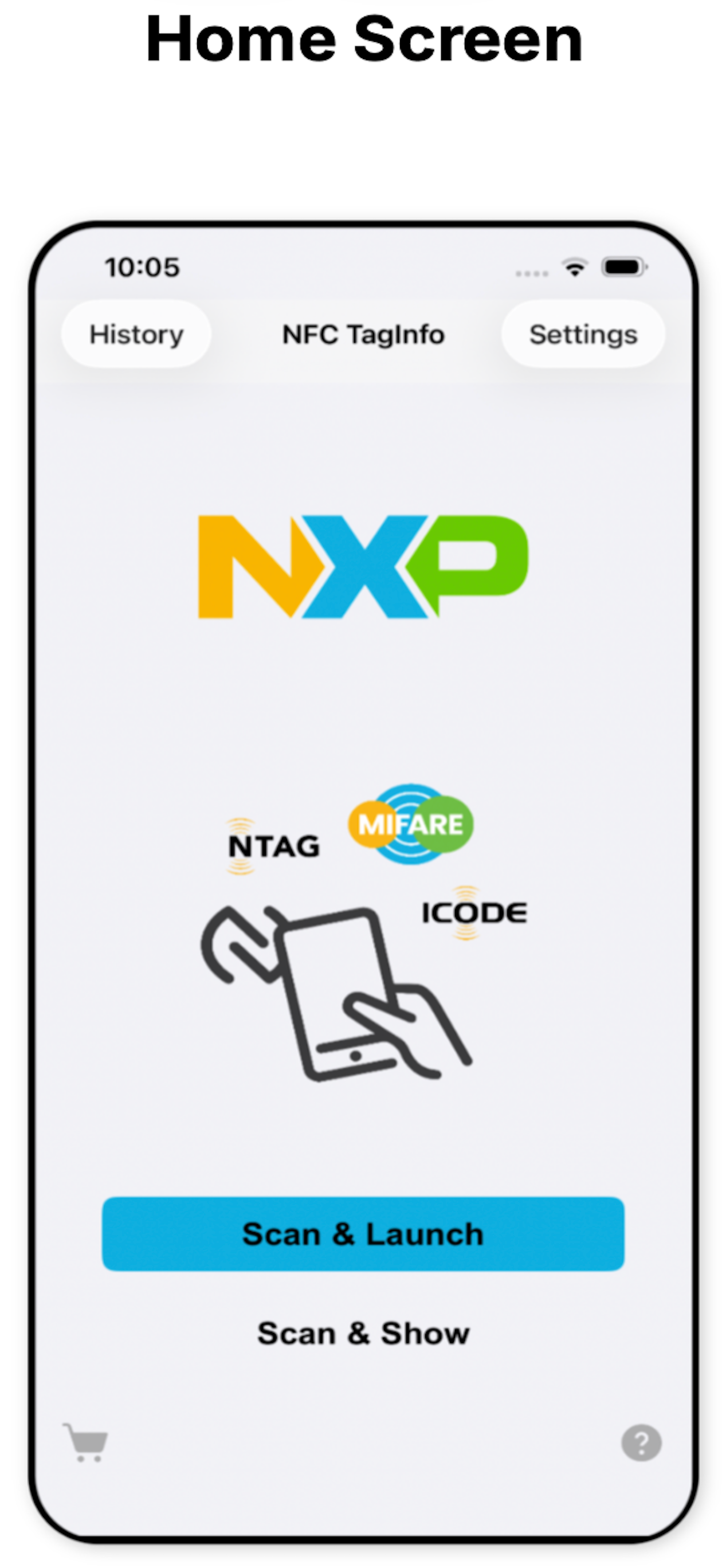 NFC TagInfo by NXP