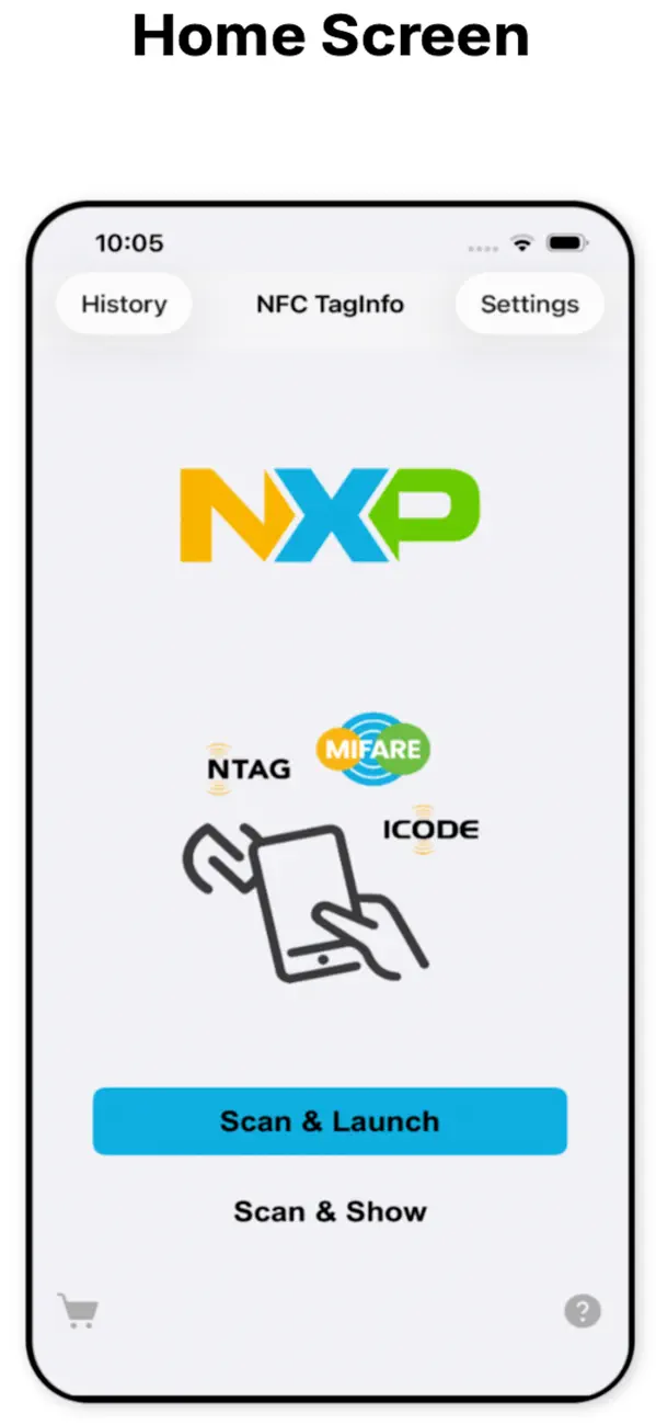 Screenshot #1 pour NFC TagInfo by NXP