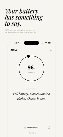 AURA: Your Energy In Words screenshot