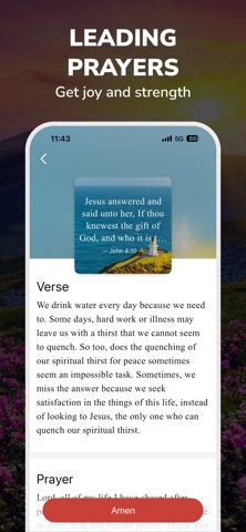 Holy Bible Faith:Verse&Audio iPhone screenshot