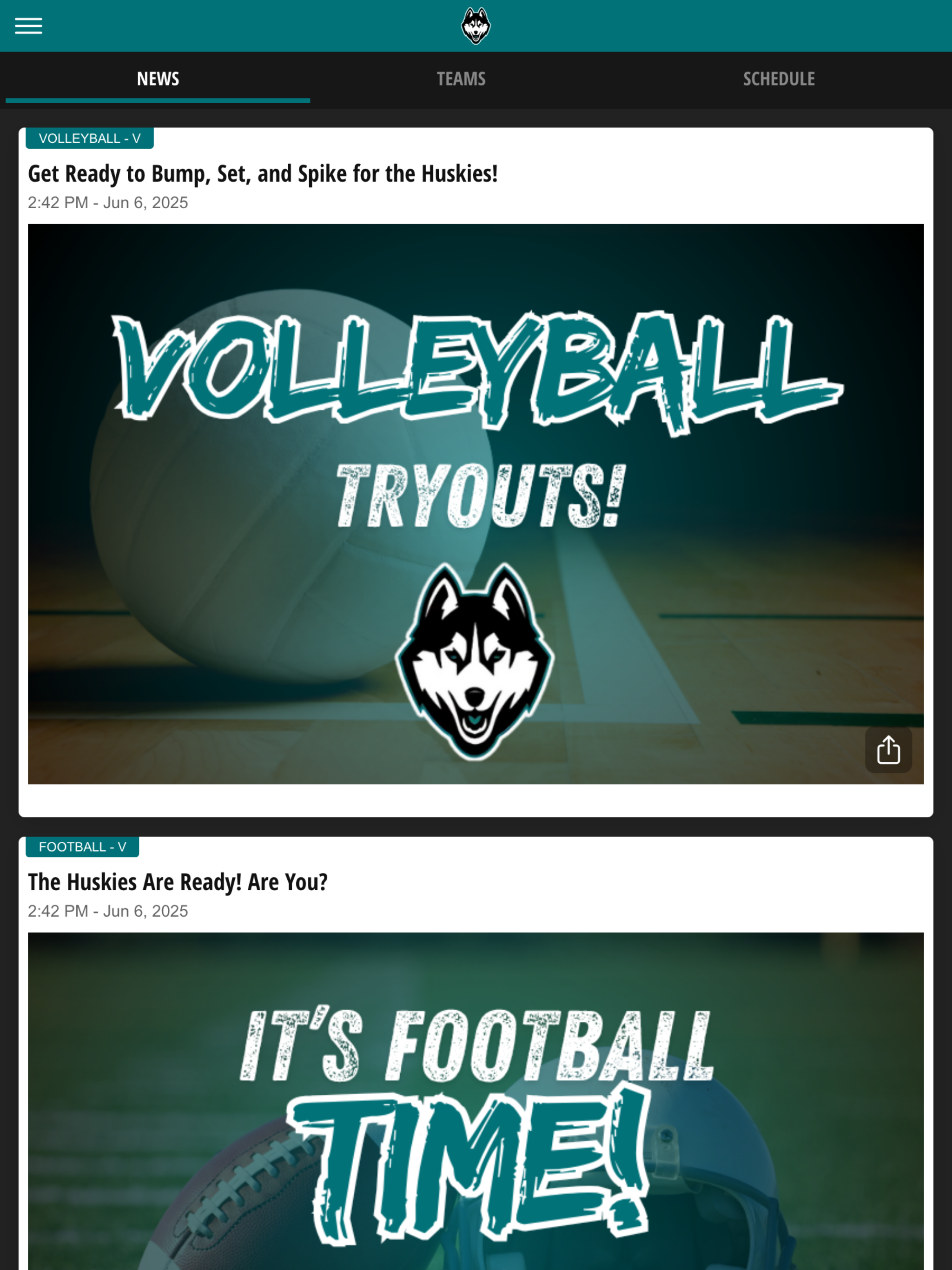 Sheldon High School Huskies screenshot 9