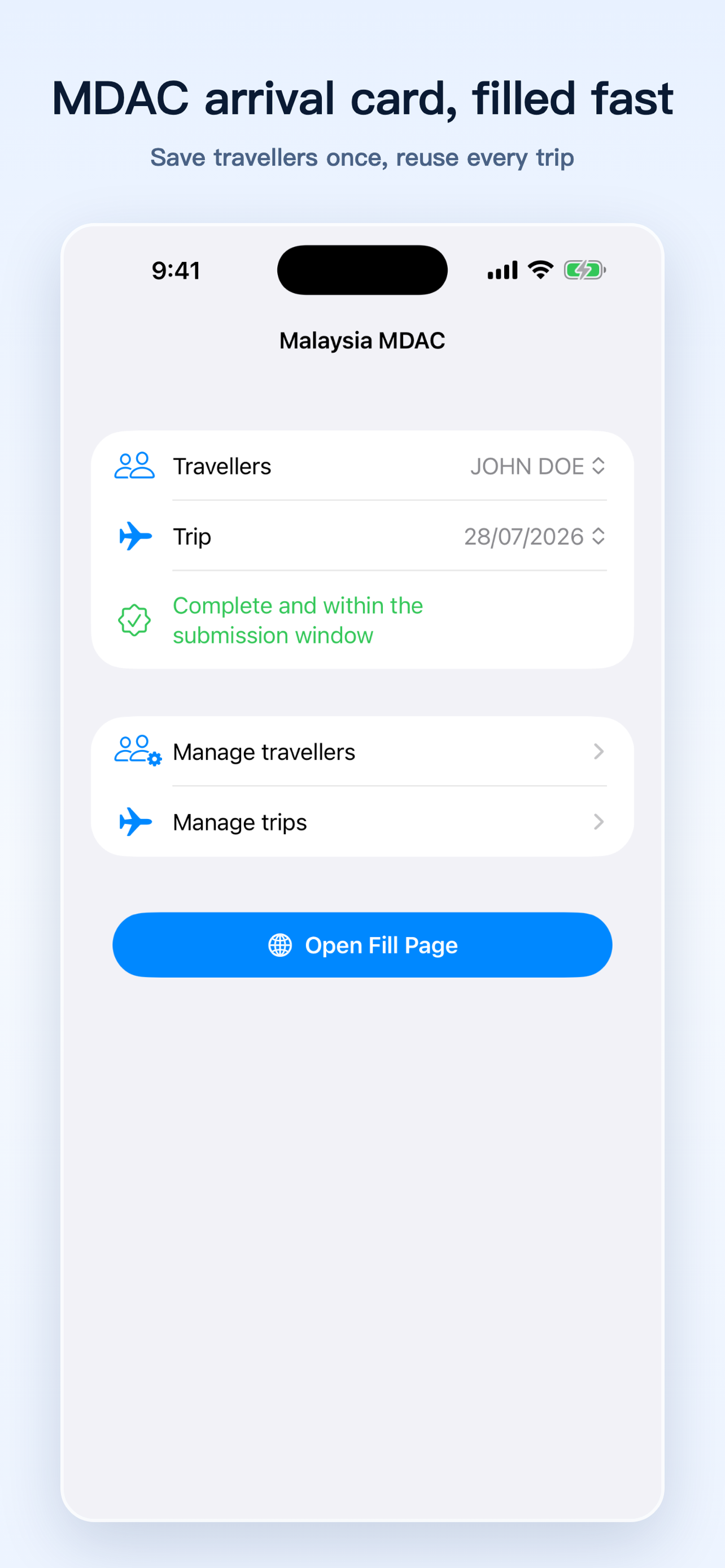 BorderBuddy screenshot 2