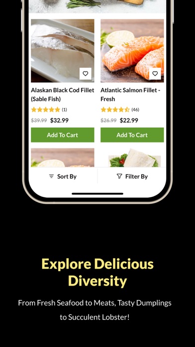 All Fresh Seafood Screenshot