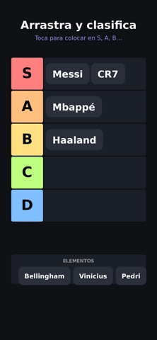 Tier List Maker — Rank It Screenshot 2 of 5