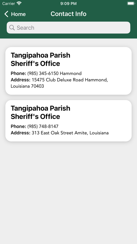 #3. Tangipahoa Parish Sheriff (iOS) Podle: Tangipahoa Parish Sheriff Office