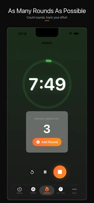 HybridWorkoutTimer screenshot 1