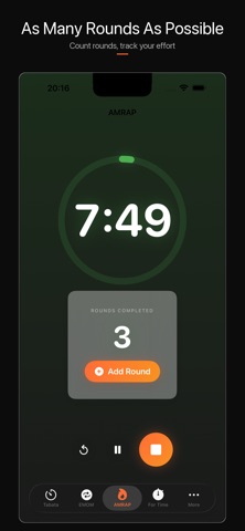 HybridWorkoutTimer Screenshot 1 of 5
