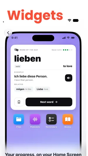 Flashcards - Learn German screenshot 2