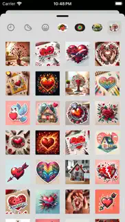 How to cancel & delete romantic stickers 3