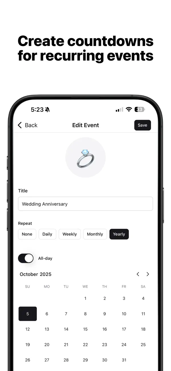 #6. Countdown Widget & Timer (iOS) 作者: Joseph Stein