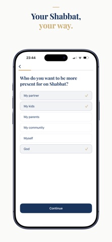 Shabbat Mode: Weekly Reset screenshot
