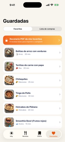 BabyLion Recetas Screenshot 7 of 8
