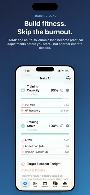 TrainrAI: Adaptive Coach screenshot 3