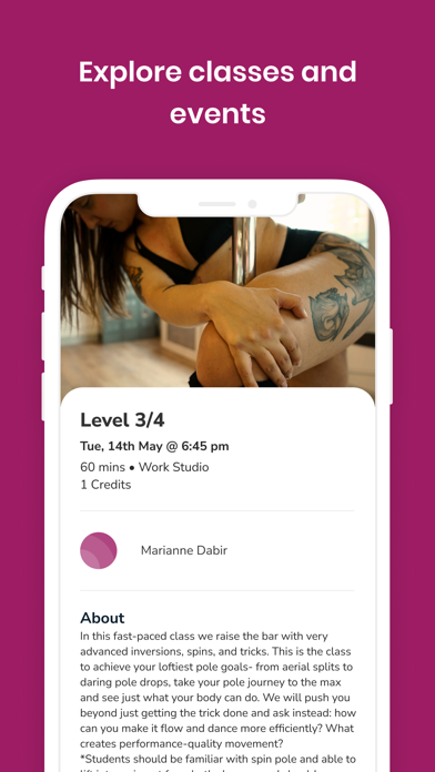 Pole Position Dance Studio Screenshot