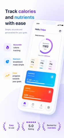 Kcalz: AI Calorie Counter screenshot