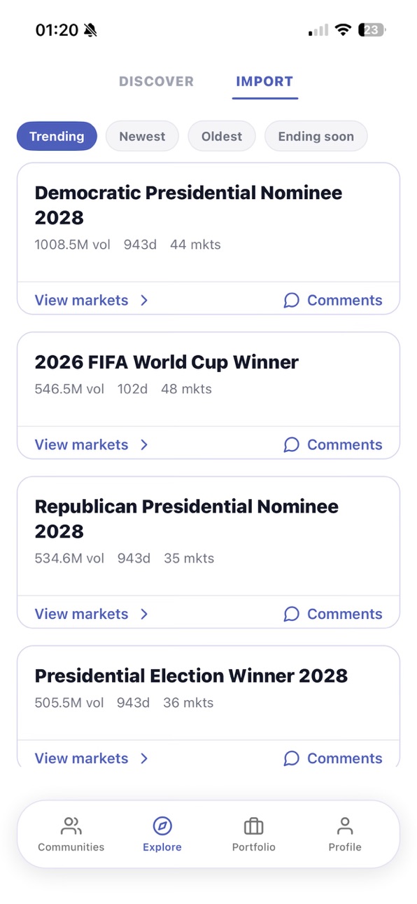 iPhone screenshot