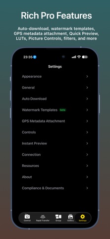 App screenshot
