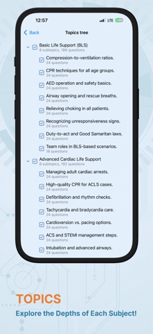 ACLS PALS BLS Exam Prep Screenshot 2 of 6