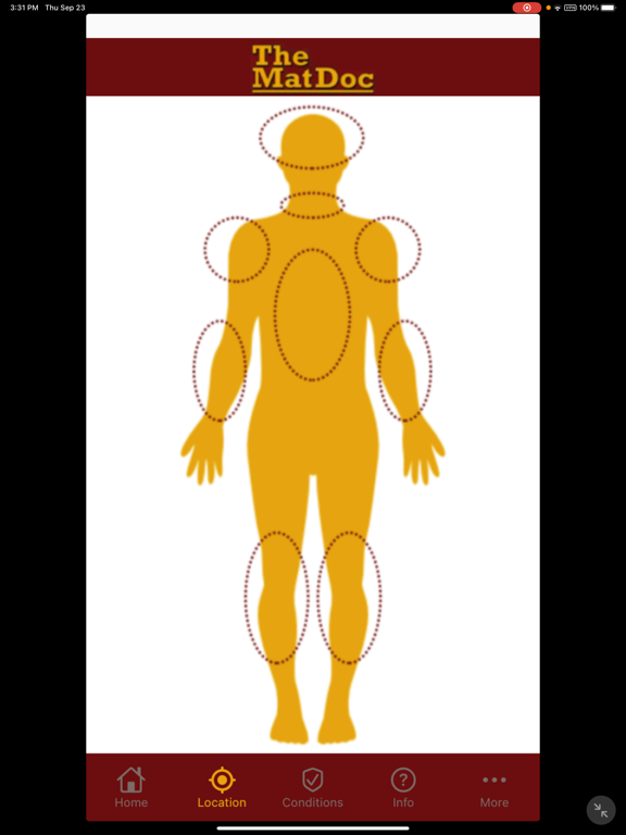 MatDoc iPad screenshot 4 - Health & Fitness app