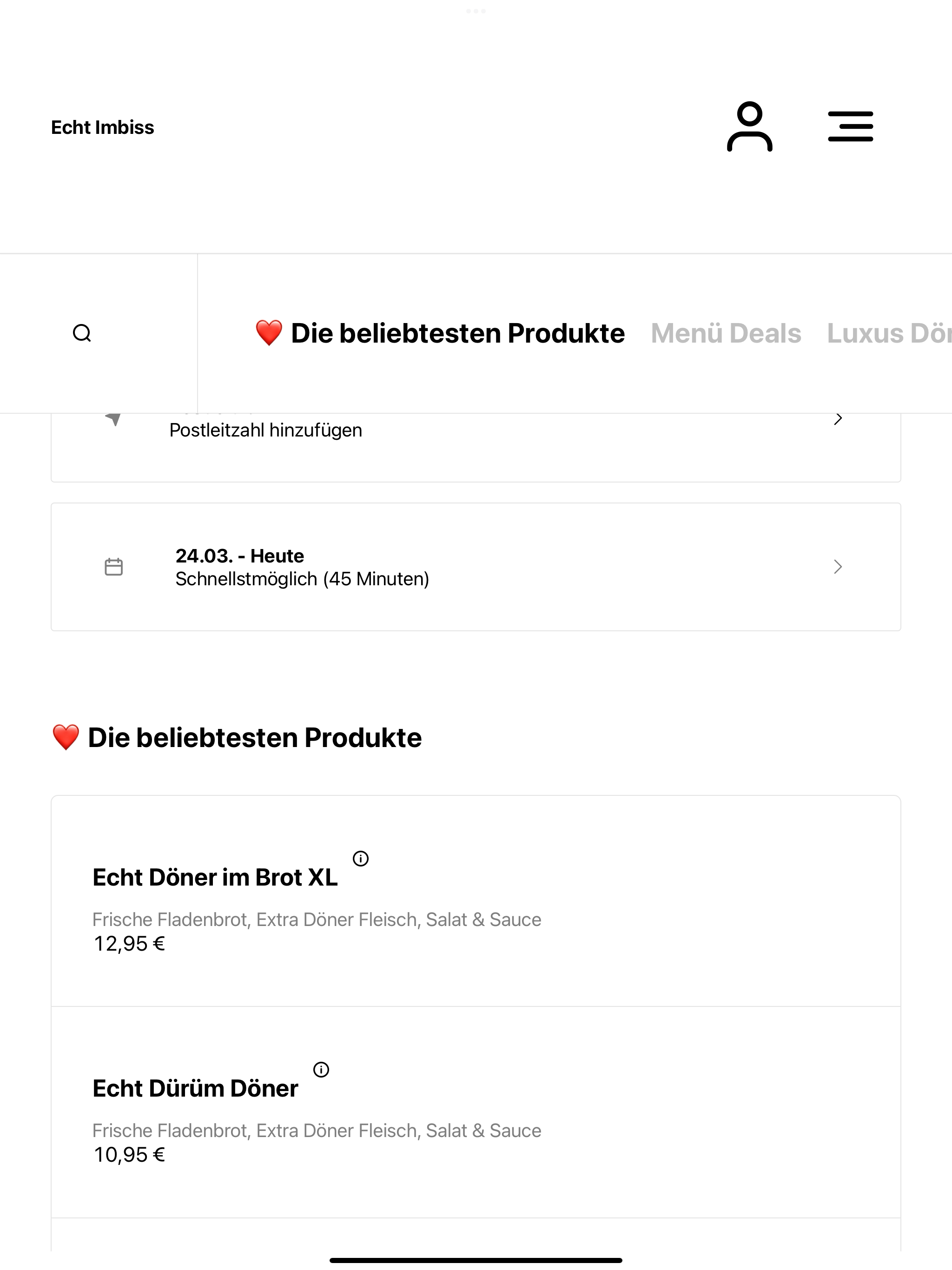 Echt Imbiss screenshot 7