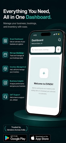 Evnza Vendor screenshot