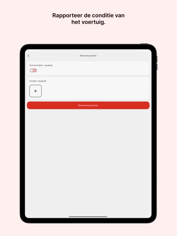 Mobiliteitsapp PoA iPad screenshot