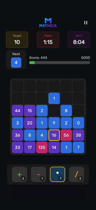 Mathica by LearnWithSherlock Screenshot 2 of 3