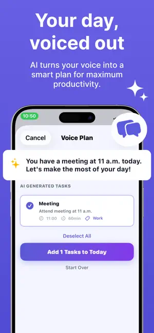 VoicePlan – AI Daily Planner screenshot 2