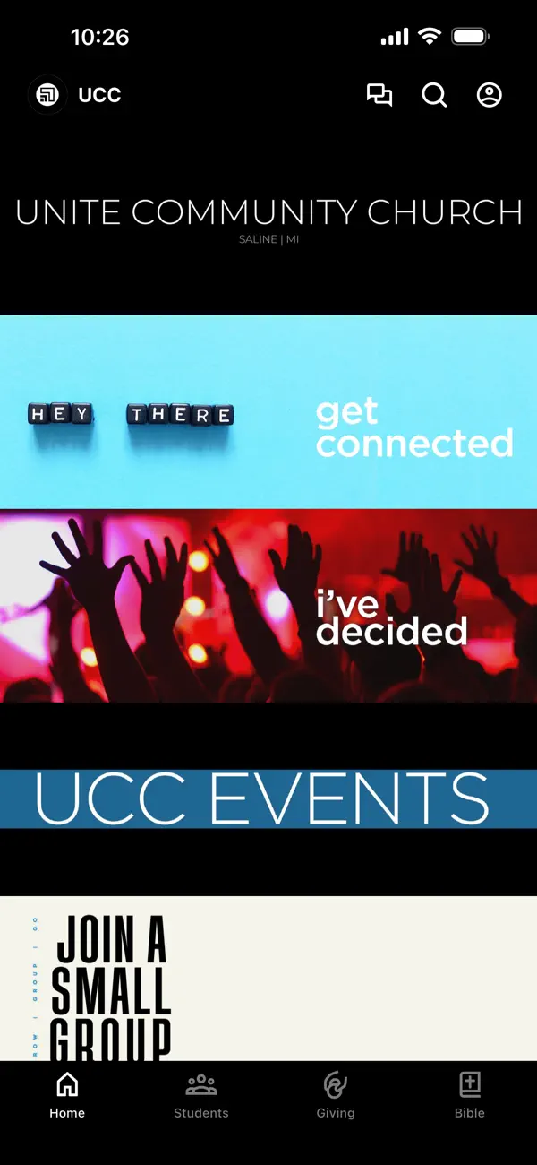 Screenshot #1 pour Unite Community Church