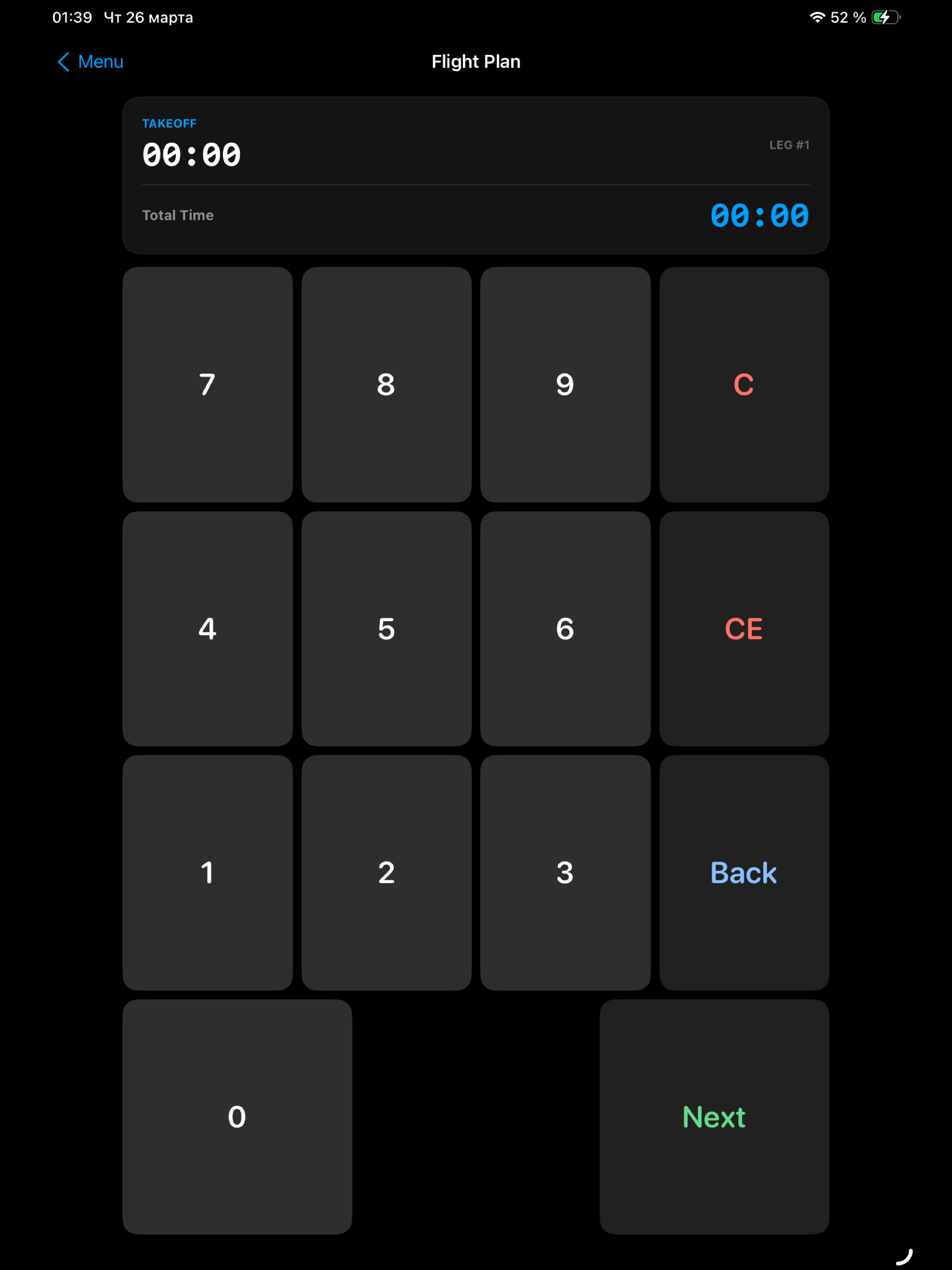 Aviator Time Calc