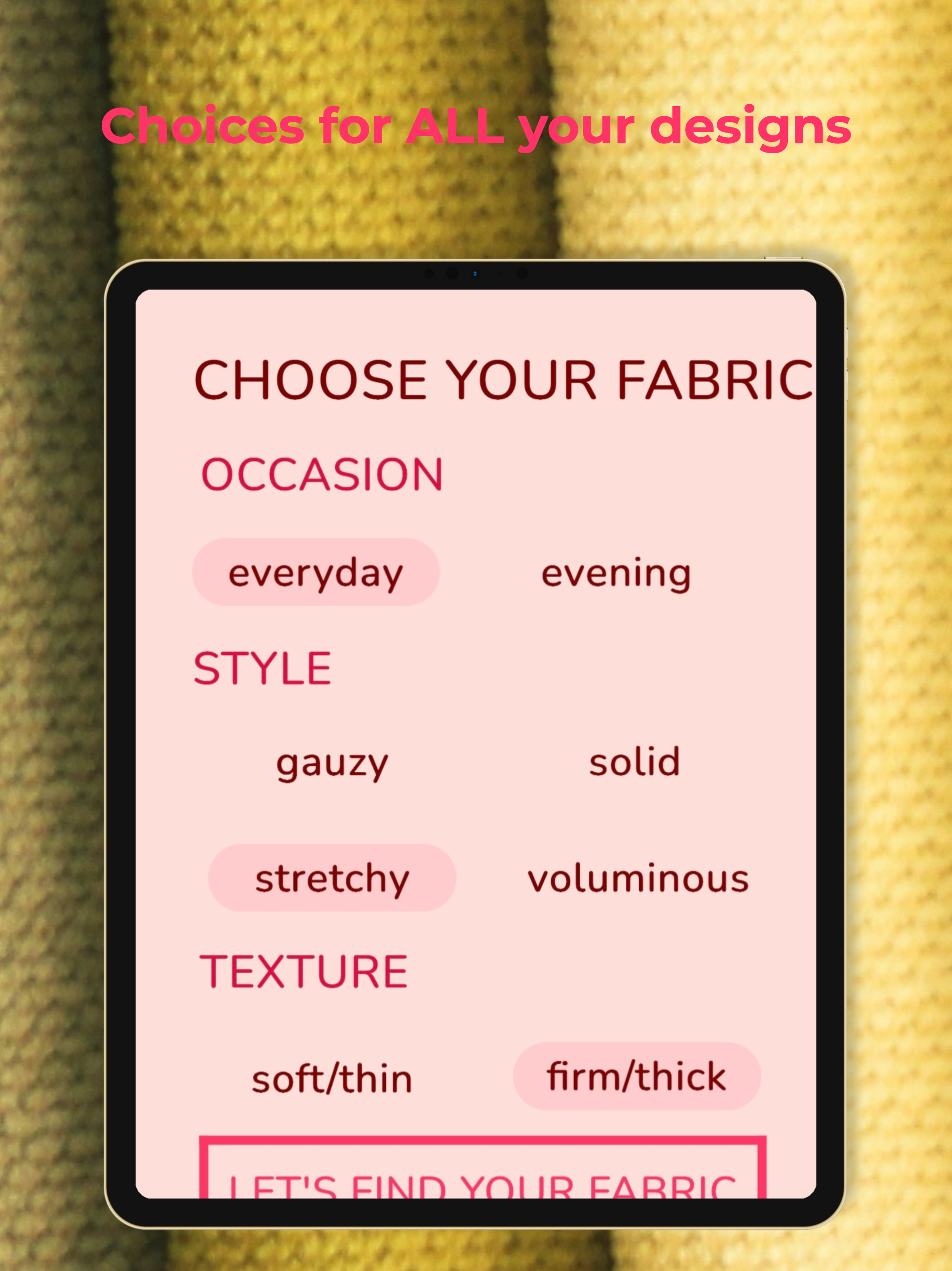 Swatch - Fabric Finder