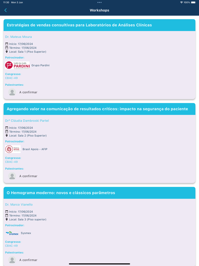 50º CBAC - SBAC 2025