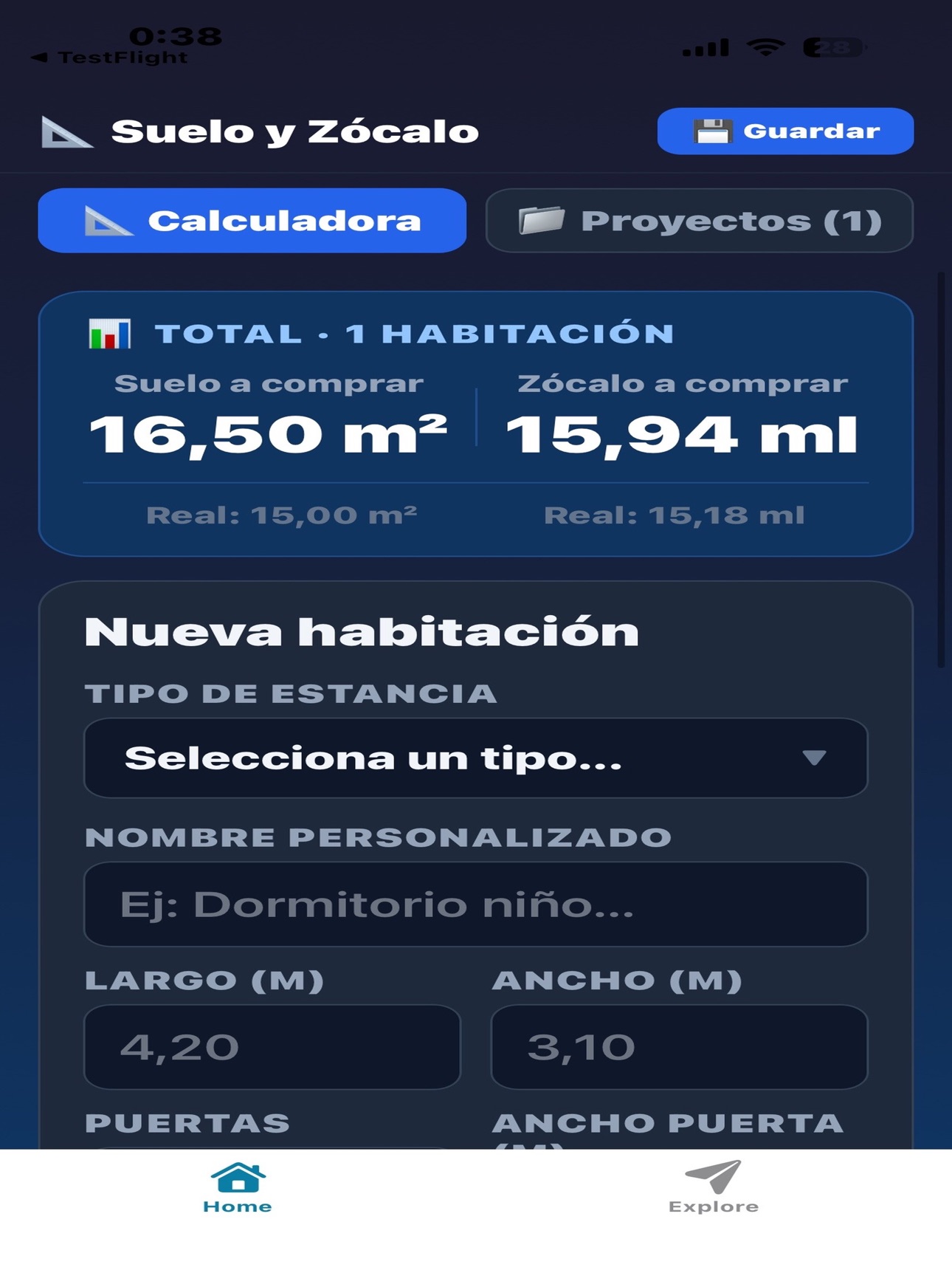 Screenshot 6 of CalculaSueloZocalo