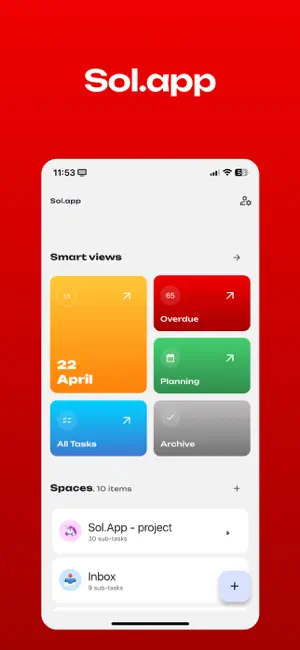 Sol.App - ToDo, Task Manager screenshot 1