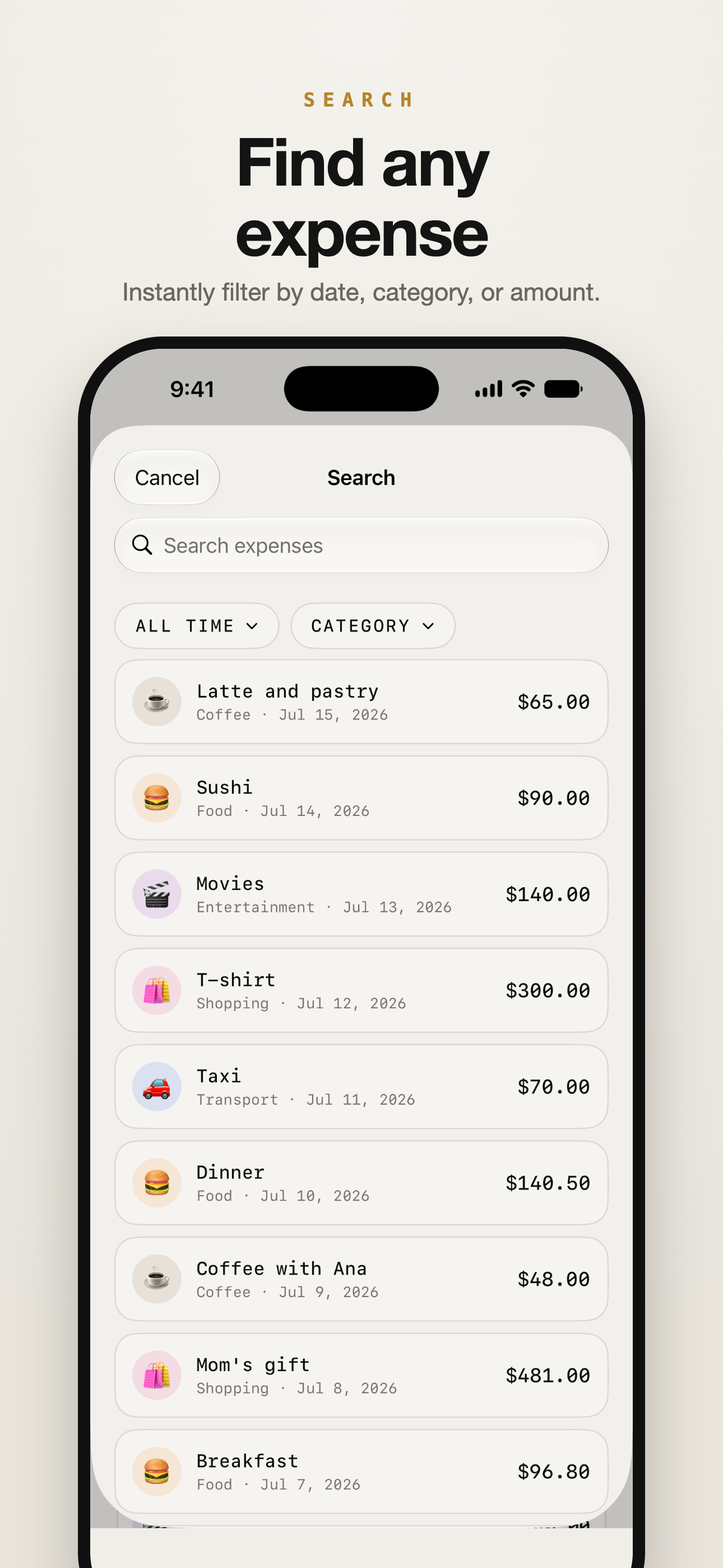 Ant - Expense Tracker screenshot 3