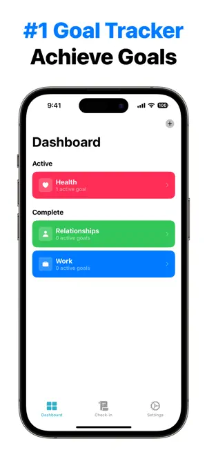 Goal Tracker: Track Progress screenshot 1
