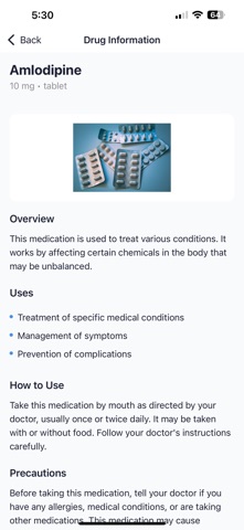 MyMedTrack Screenshot 1 of 4