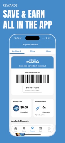 Friendly Express Rewards Screenshot 2 of 3