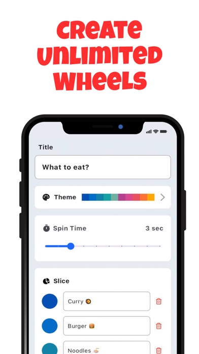 Spin the Wheel, Decision Maker Screenshot