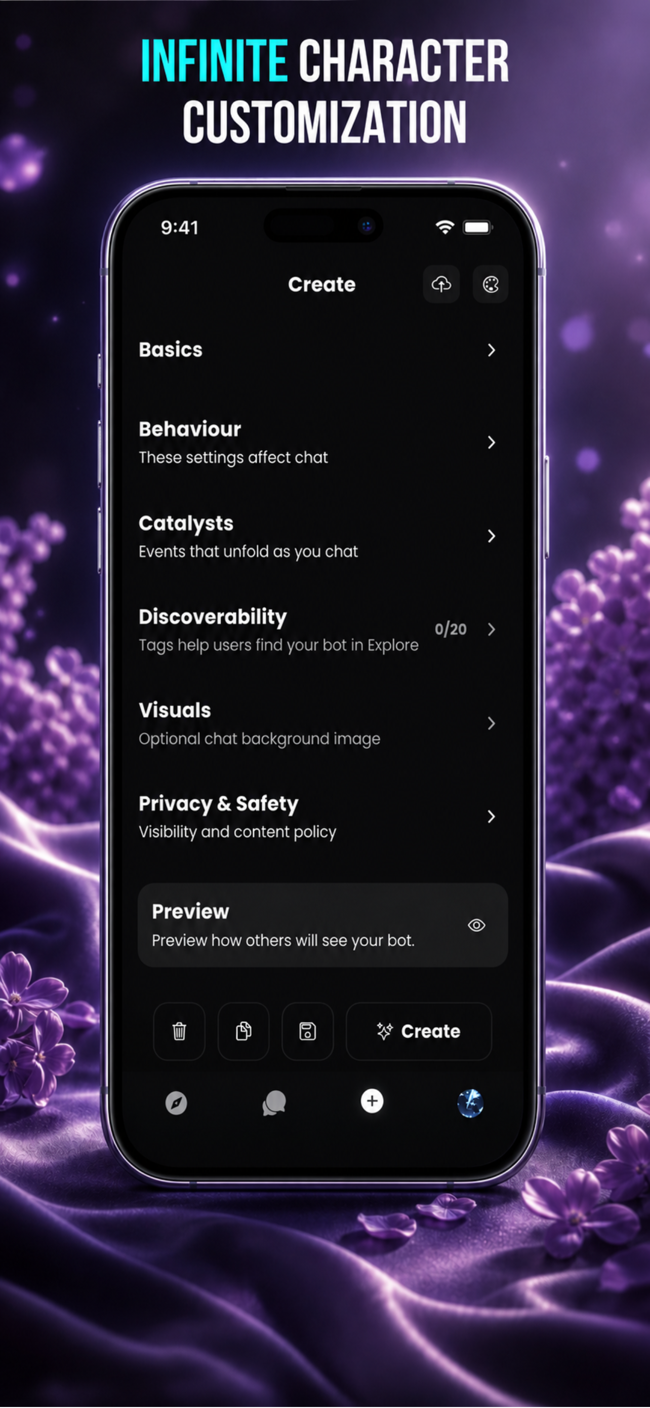 Lilacs: AI Characters screenshot 5