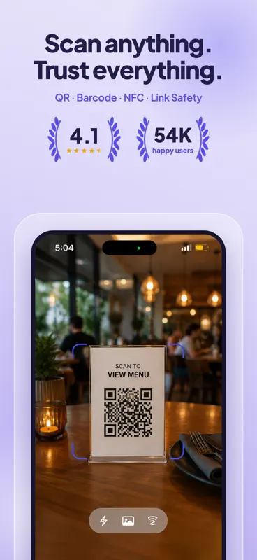 QR Code Pro: scan, generate screenshot 1 of 10