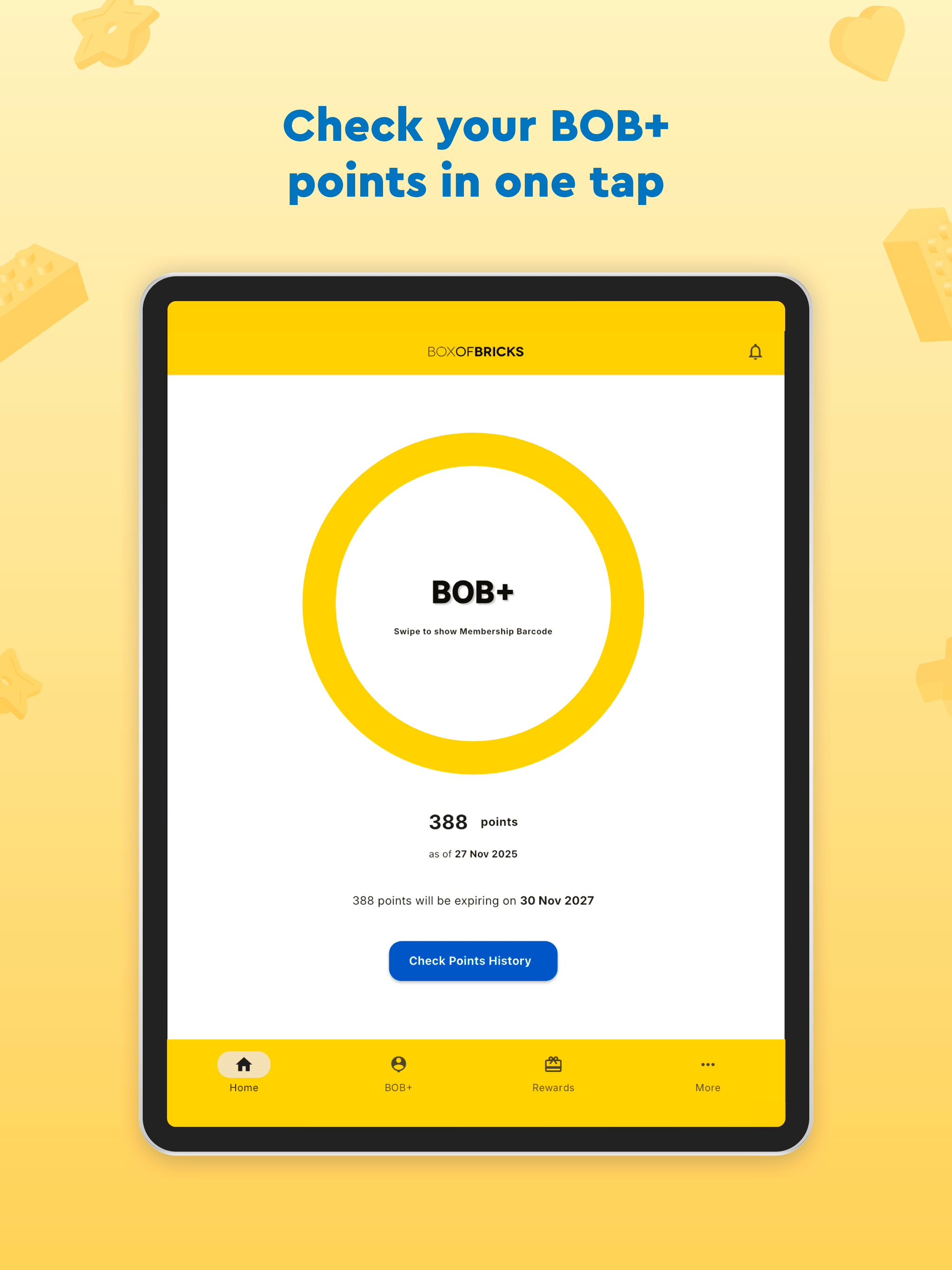 BoxOfBricks Mobile App