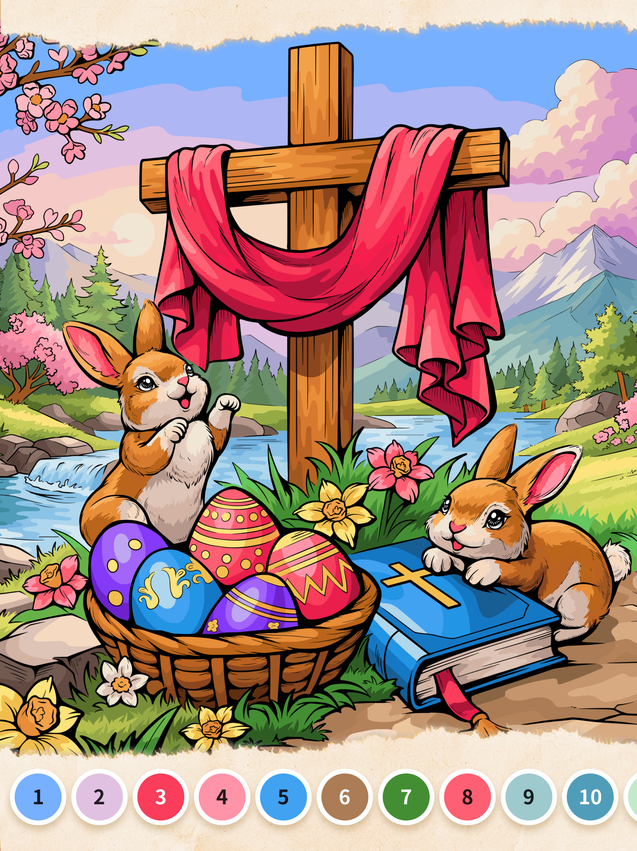 Faith Color-Bible Coloring
